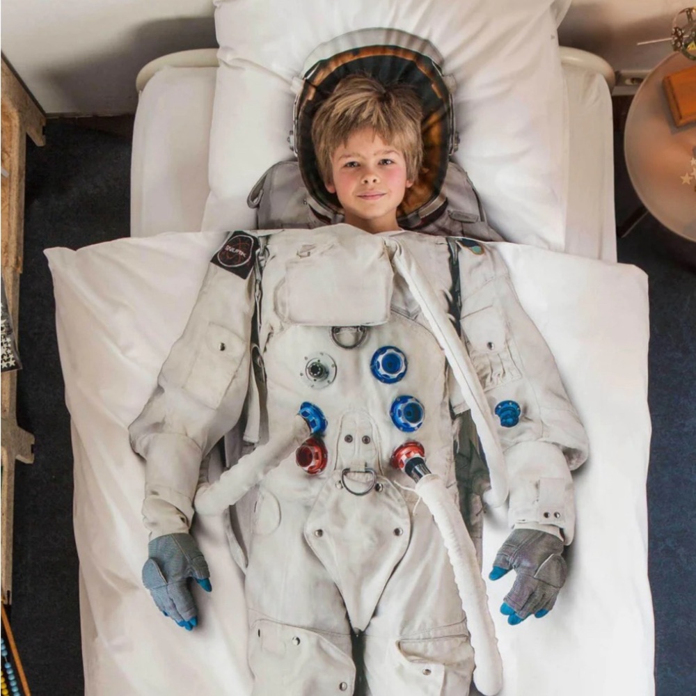 Organic Cotton Astronaut Duvet Set